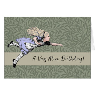 Vliegende Alice Wonderland Avontuur Oude Tenniel