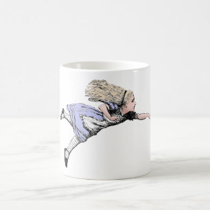 Vliegende Alice Wonderland Avontuur Vintage Tennie Koffiemok