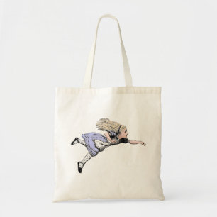 Vliegende Alice Wonderland Avontuur Vintage Tennie Tote Bag
