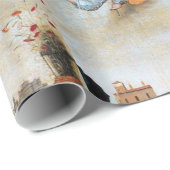 VLIEGENDE ANGEL KERST VREUGDE VREDE LIEFDE CADEAUPAPIER (Rol Hoek)