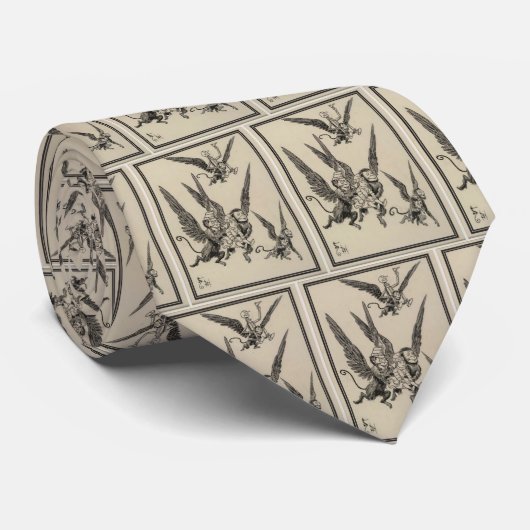 Vliegende apen stropdas (Opgerold)