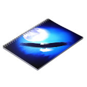 Vliegende arend & maan notitieboek (Linkerzijde)