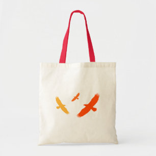 Vliegende arend (Sinaasappel) Tote Bag