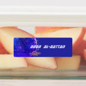 Vliegende artistieke sterrenstelsels labels (Aangebracht)