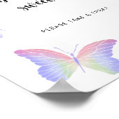 Vliegende baby's zijn zoet poster (Hoek)