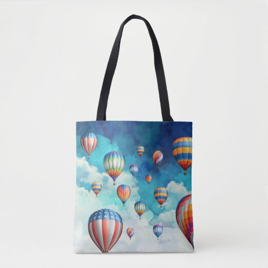 vliegende ballon tote bag (Voorkant)