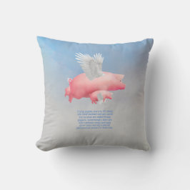 Vliegende biggen kussen