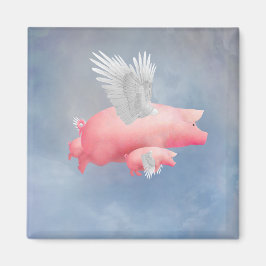 Vliegende biggen magneet