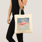 Vliegende biggen tote bag (Voorkant (product))
