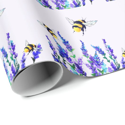 vliegende bij-inpakpapier cadeaupapier (Rol Hoek)