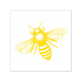 vliegende bij  zelfinktende stempel (Design)