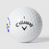 Vliegende Bijen Golfballen met Aangepaste Tekst (Logo)