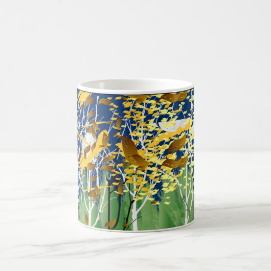 Vliegende bladeren Mok (Center)