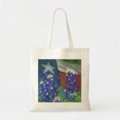 Vliegende blauwbonnetzak tote bag (Voorkant)