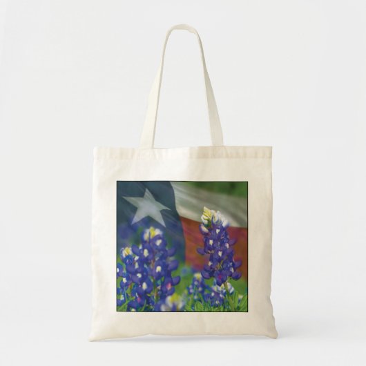 Vliegende blauwbonnetzak tote bag (Voorkant)