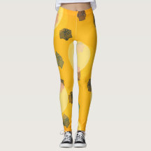 Vliegende Boeken in Gouden Leggings
