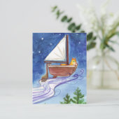 Vliegende boot #1 Briefkaart (Staand voorkant)