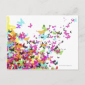 Vliegende boter briefkaart (Voorkant)