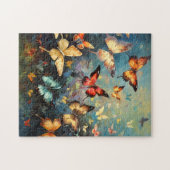 Vliegende boter legpuzzel (Horizontaal)