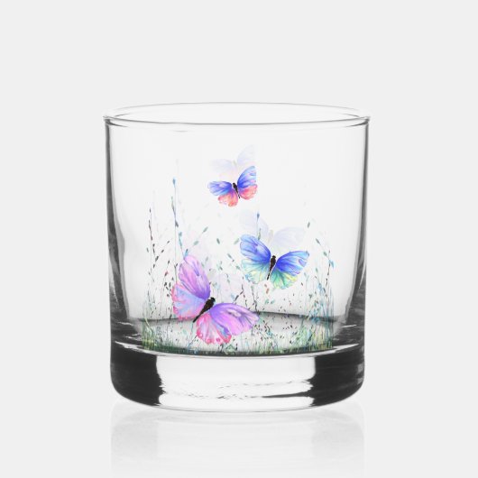 Vliegende boter whisky glas (Voorkant)