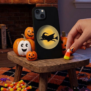 Vliegende Boze Heks Silhouet Case-Mate iPhone Case