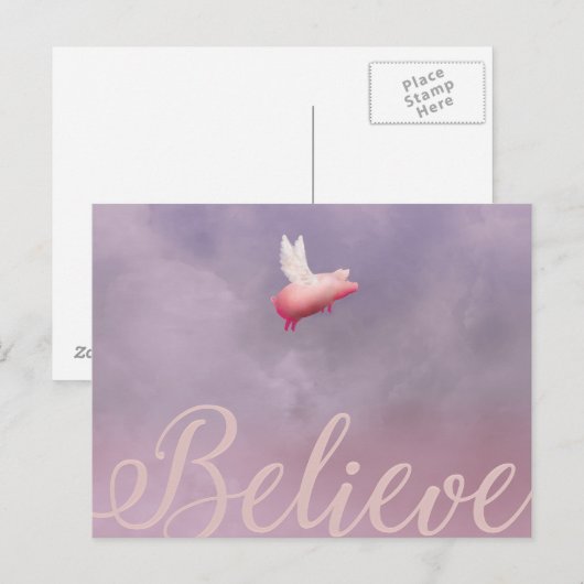 Vliegende Briefkaarten (Voorkant / Achterkant)