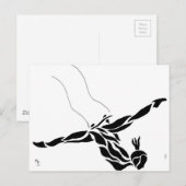 Vliegende briesjes briefkaart (Voorkant / Achterkant)