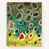 Vliegende bruine forel notitieboek (Voorkant)