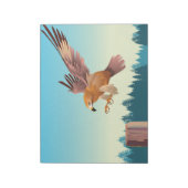 vliegende buizerd notitieblok (Linkerzijde)