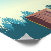 vliegende buizerd poster (Hoek)