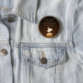Vliegende Button met kaars (In situ)