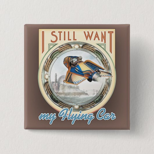 Vliegende Button op het Kantonplein (Voorkant)