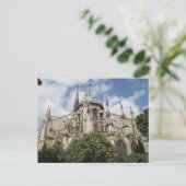 Vliegende Buttress Spires Towers, Notre Dame Cathe Briefkaart (Staand voorkant)