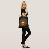 Vliegende Canvas tas met kaars (Op model)