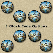 Vliegende Canvasback Duck Ronde Klok