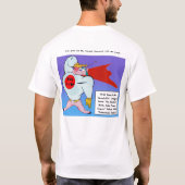 vliegende cartoon # 2.pg, 2007 FLYING PIG MARA... T-shirt (Achterkant)