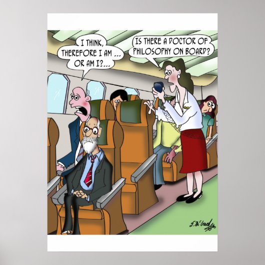 vliegende Cartoon 9420 Poster (Voorkant)