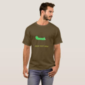 Vliegende CH-47 Chinook Transport Copter T-shirt (Voorkant volledig)