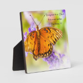 Vliegende Christelijke Startplaat met Easel Fotoplaat (Voorkant)