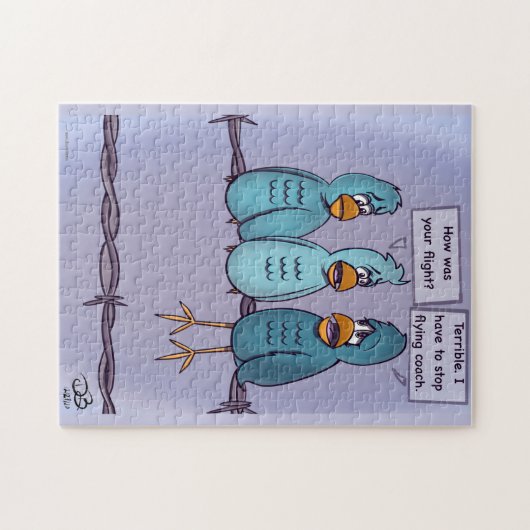 Vliegende Coach Jigsaw Puzzel (Horizontaal)