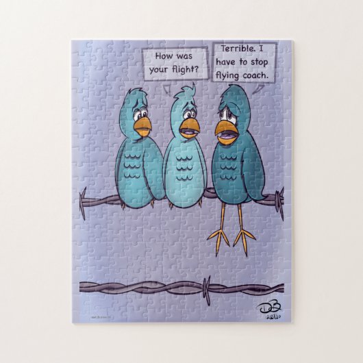 Vliegende Coach Jigsaw Puzzel (Verticaal)