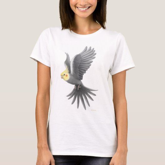 Vliegende Cockatiel Spaghetti Top (Voorkant)