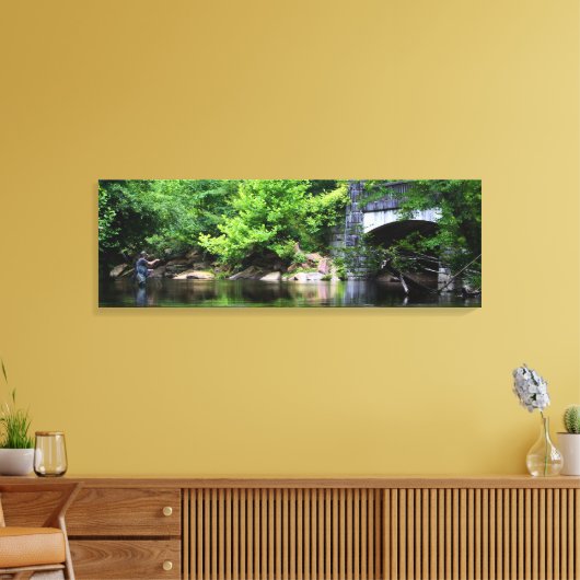 Vliegende dag Dream-Poster Canvas Afdruk (Insitu (Woonkamer))