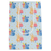 Vliegende dieren medium cadeauzakje (Achterkant)