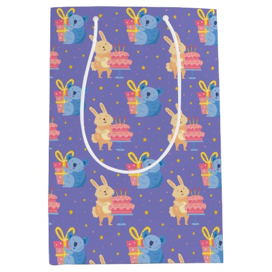 Vliegende dieren medium cadeauzakje (Voorkant)