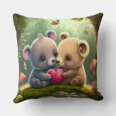 Vliegende dieren werpen kussen op (Achterkant)