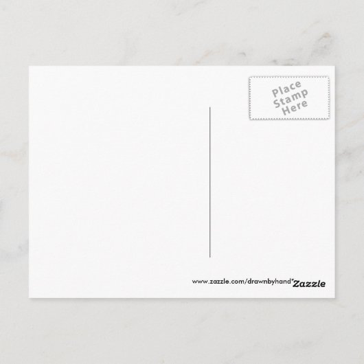 Vliegende dingen... briefkaart (Achterkant)