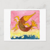 Vliegende dingen... briefkaart (Voorkant)