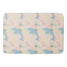 Vliegende dolfijn levert brieven illustratie