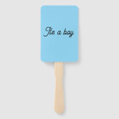 Vliegende dolfijn levert brieven illustratie handwaaier (Achterkant)